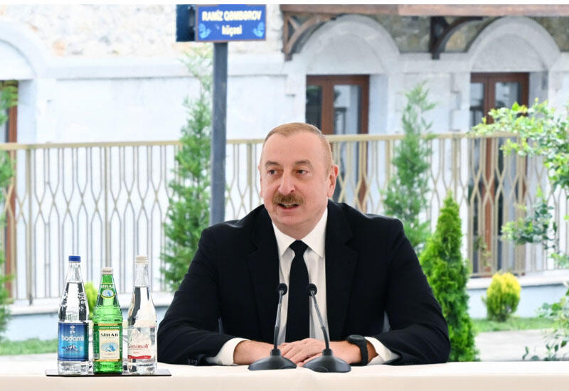 Президент Ильхам Алиев: Без города Шуша успешное завершение войны было невозможным