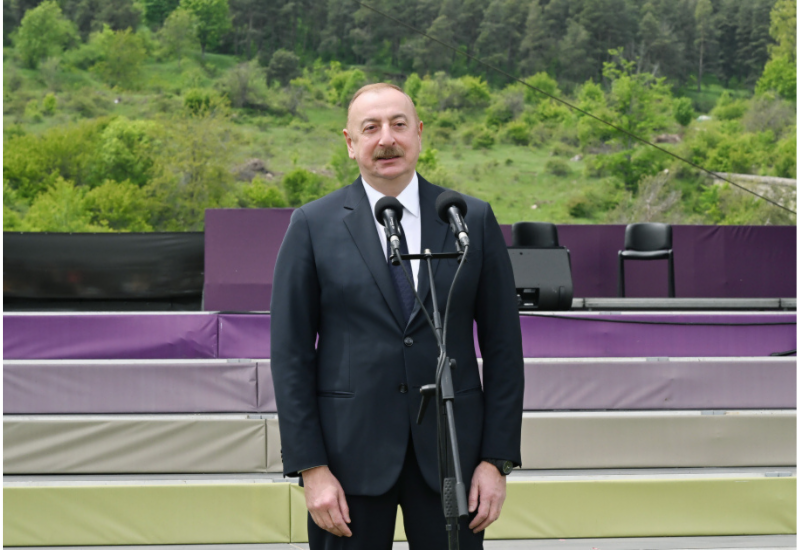 Президент Ильхам Алиев: Шуша – символ героизма, победы и мира