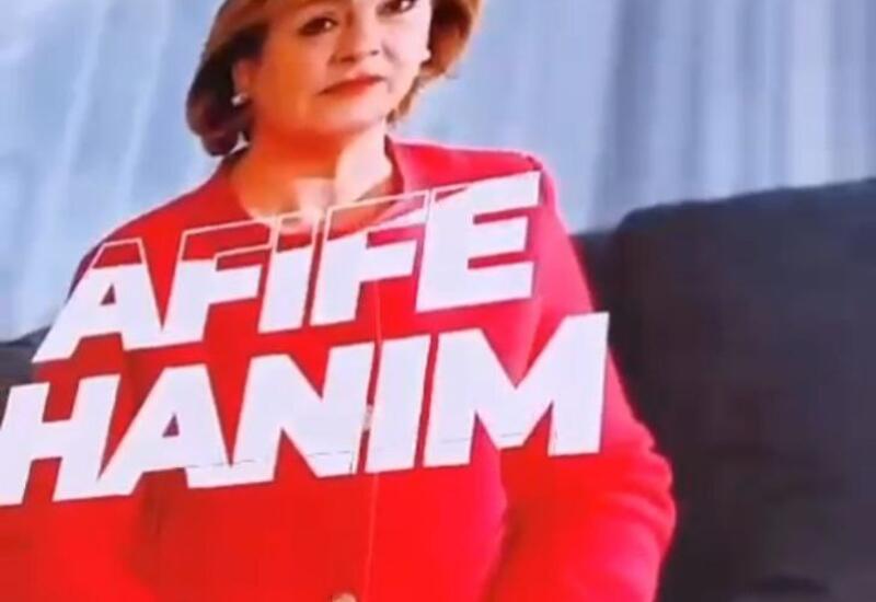 Azərbaycanlı aktrisa Məlahət Abbasovanın iştirak etdiyi türk serialının reklamı Nyu Yorkda