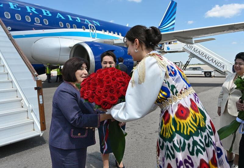 Сахиба Гафарова прибыла в Узбекистан