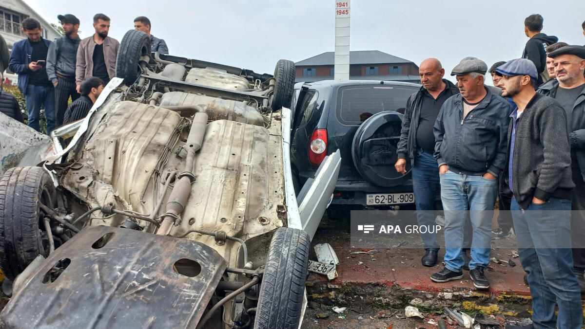Тяжелое ДТП в Азербайджане, есть погибшие и пострадавшие