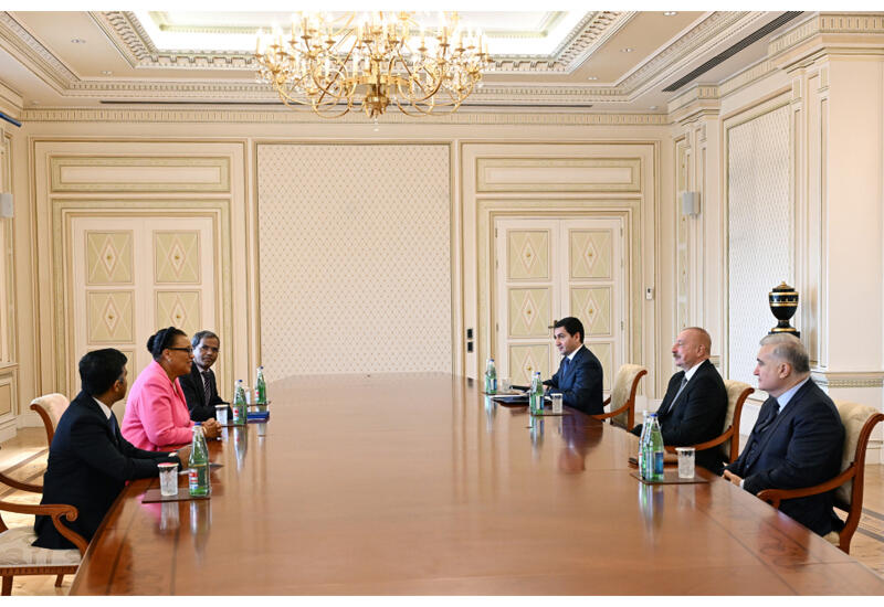 Президент Ильхам Алиев принял генерального секретаря Содружества Наций