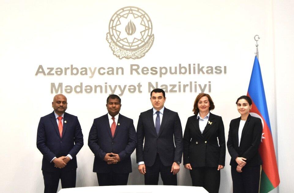Мальдивы заинтересованы в культурном сотрудничестве с Азербайджаном