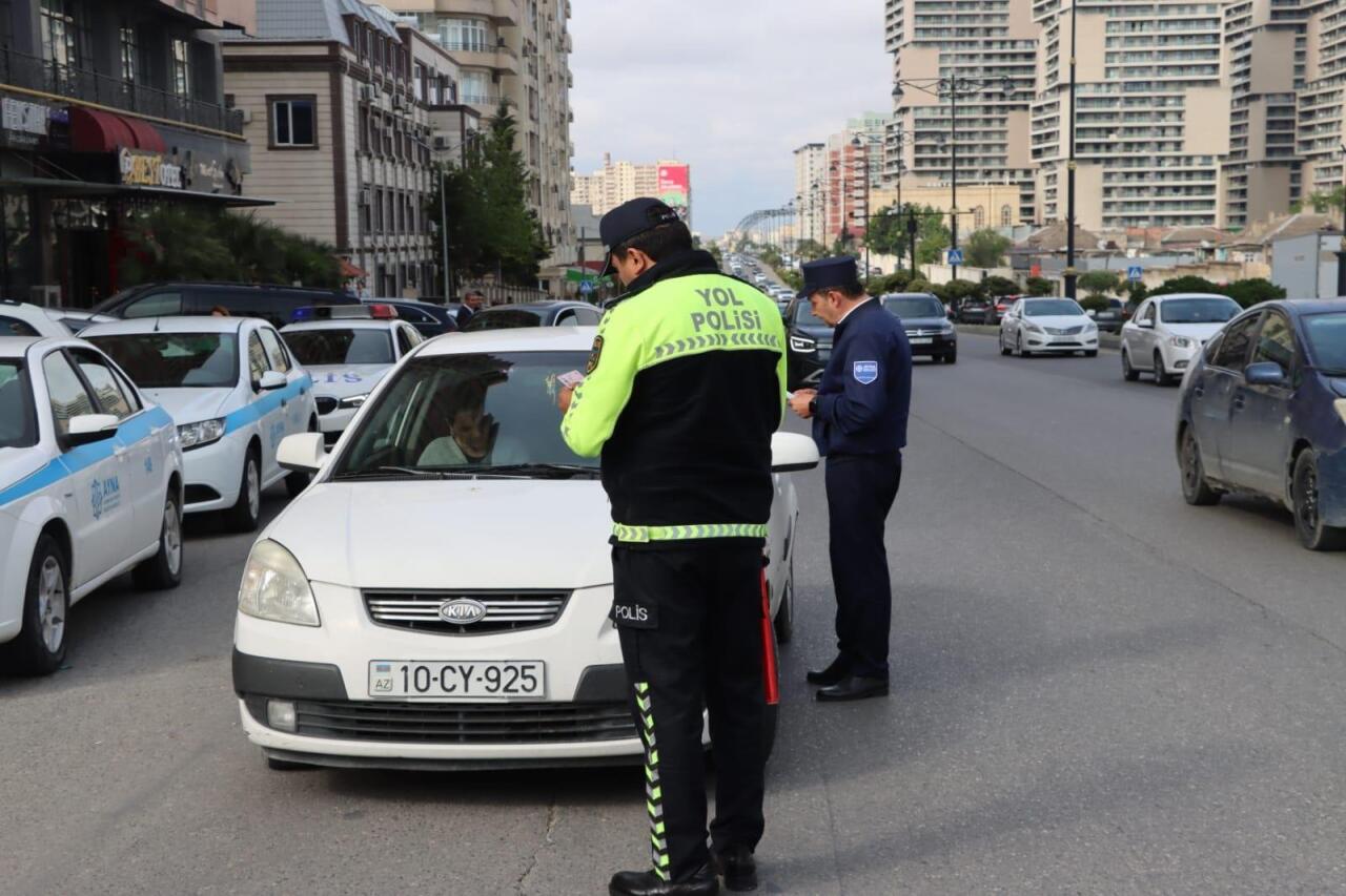 В Баку проведен рейд против водителей, незаконно предоставляющих услуги такси