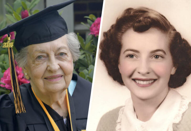 Женщина закончила университет спустя более 70 лет после начала обучения
