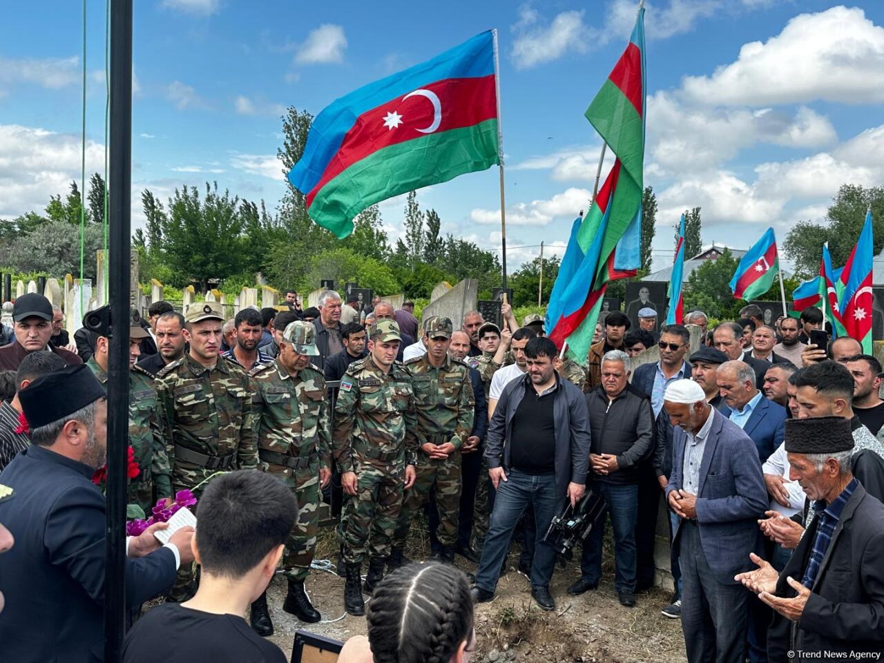 В Физули похоронены останки шехида Первой Карабахской войны