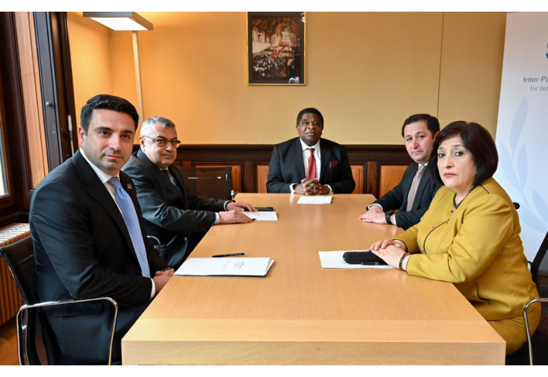 В Женеве состоялась встреча спикеров парламентов Азербайджана и Армении