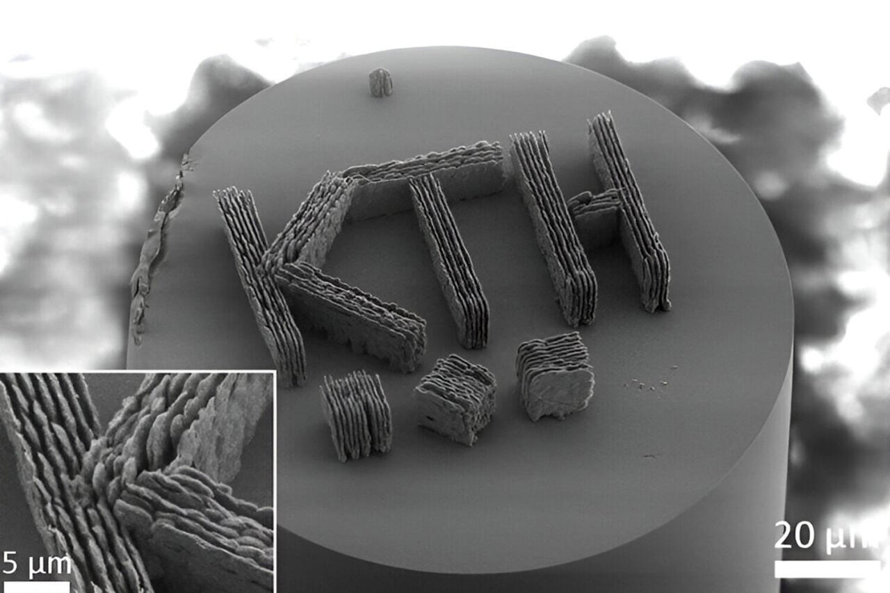 Ученые впервые напечатали стеклянный датчик в 1000 раз меньше песчинки