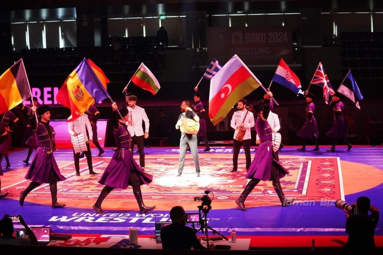 В Баку прошла церемония открытия чемпионата Европы
