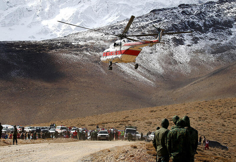 Найден вертолет, на борту которого находился президента Ирана