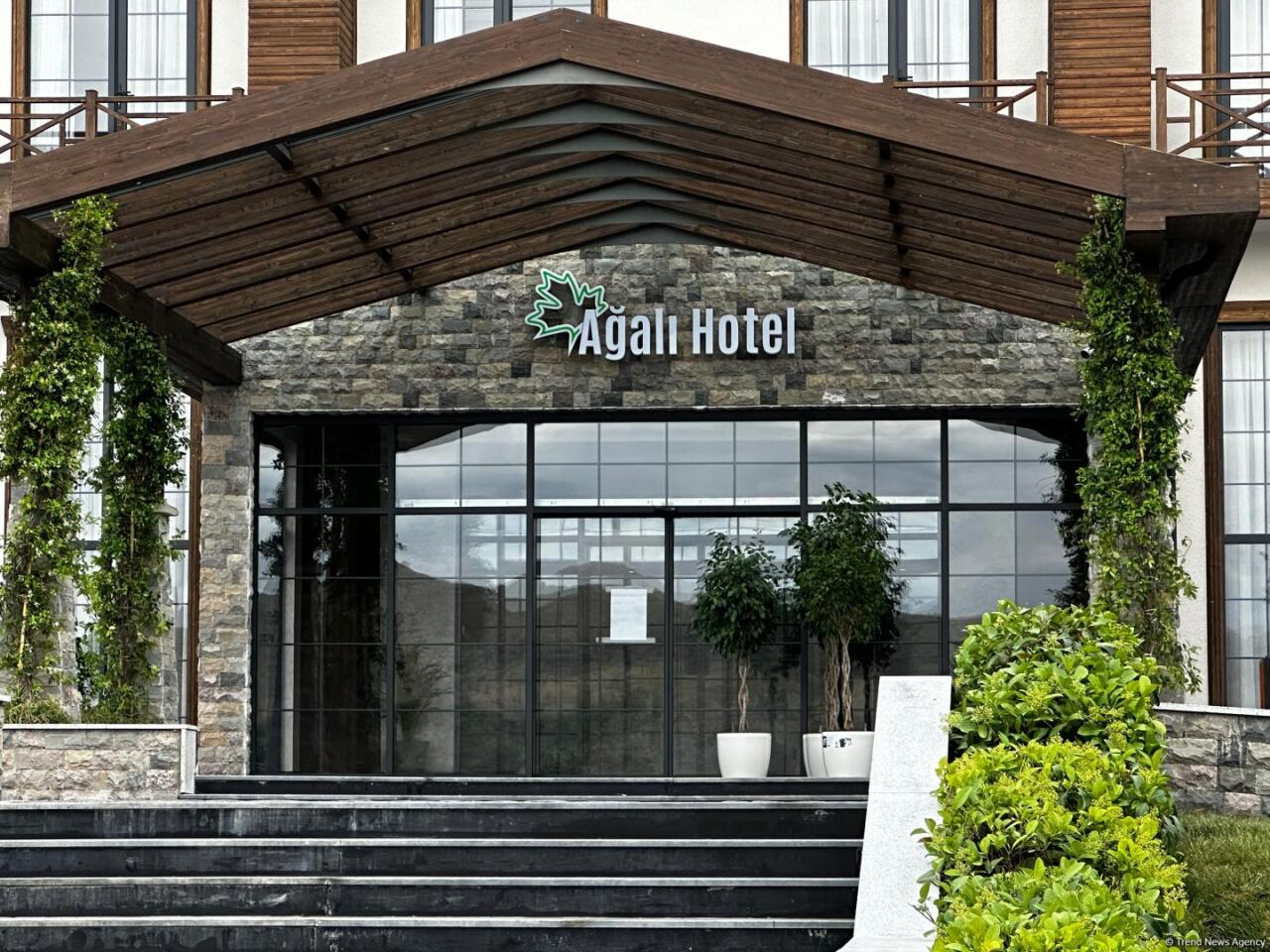 Представители СМИ ознакомились с отелем Ağalı в Зангилане