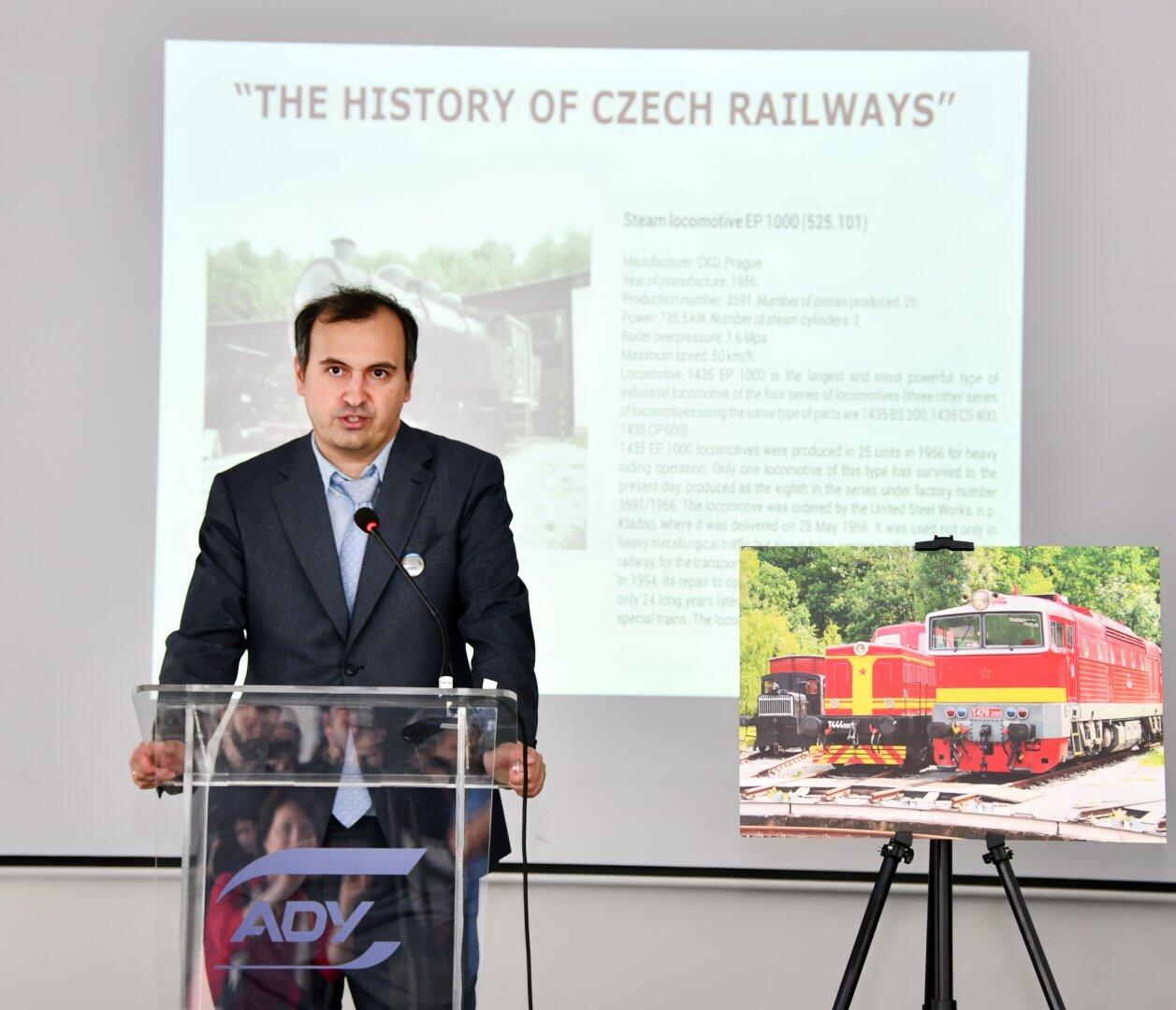 Из Чехии в Азербайджан по красочным железным дорогам