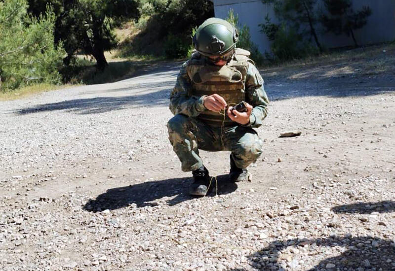 Азербайджанские военнослужащие принимают участие в курсах, проводимых в Турции
