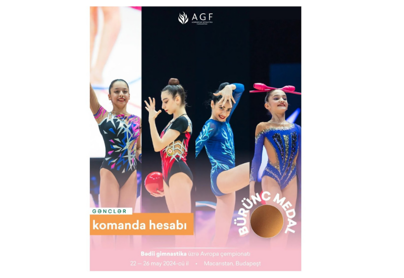 Азербайджанские гимнастки завоевали "бронзу" чемпионата Европы