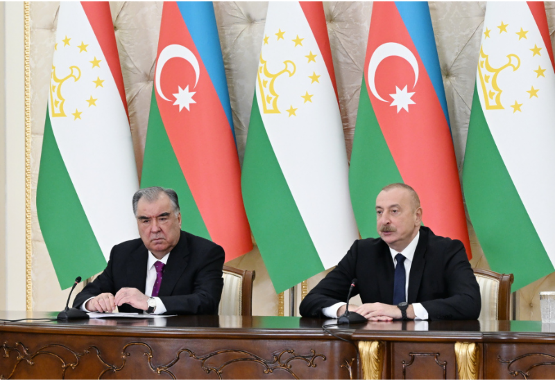 Президент Ильхам Алиев: Подписанные документы значительно укрепляют договорно-правовую базу азербайджано-таджикских отношений