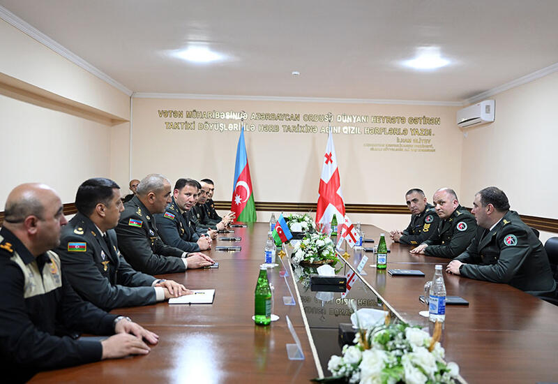 Делегация департамента военной полиции Грузии посетила с визитом Азербайджан