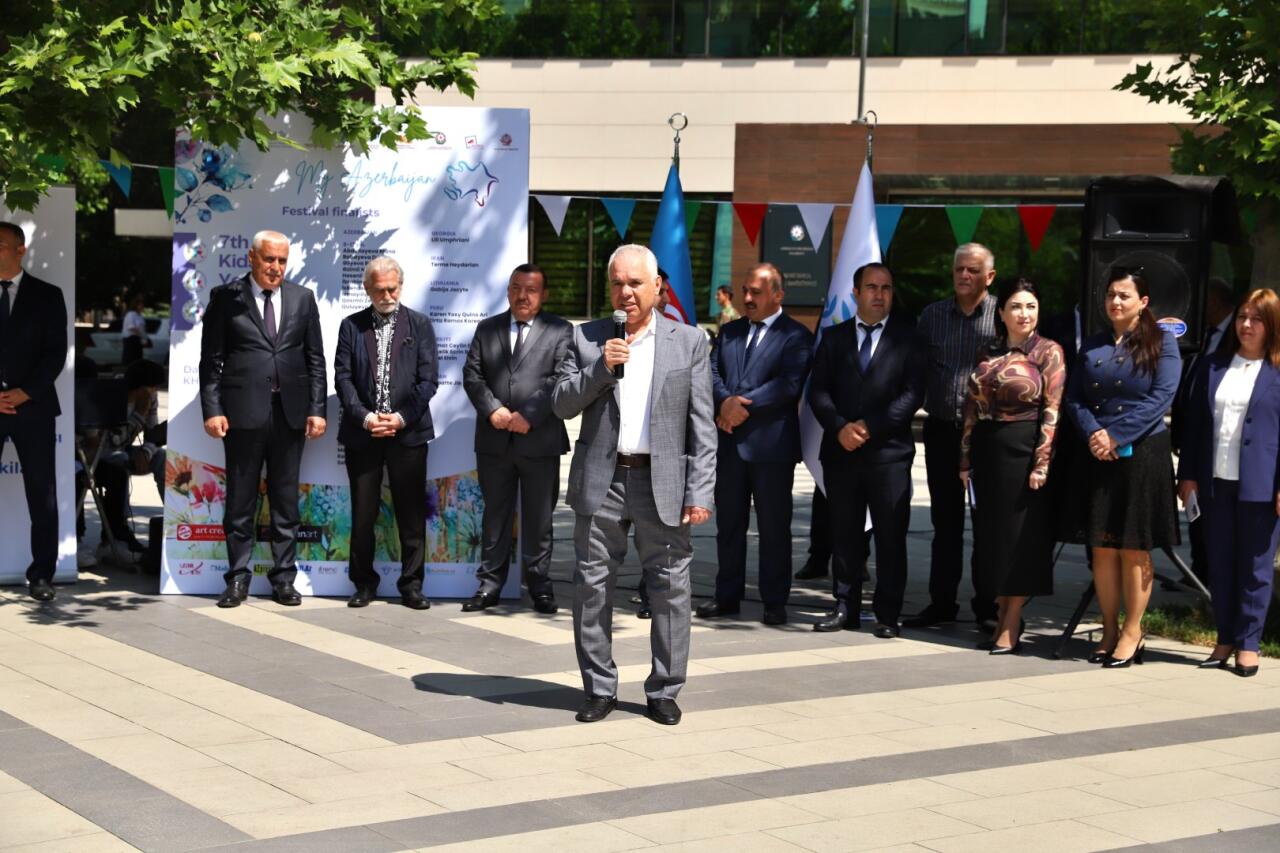 В Баку под открытым небом прошел международный фестиваль "Мой Азербайджан"