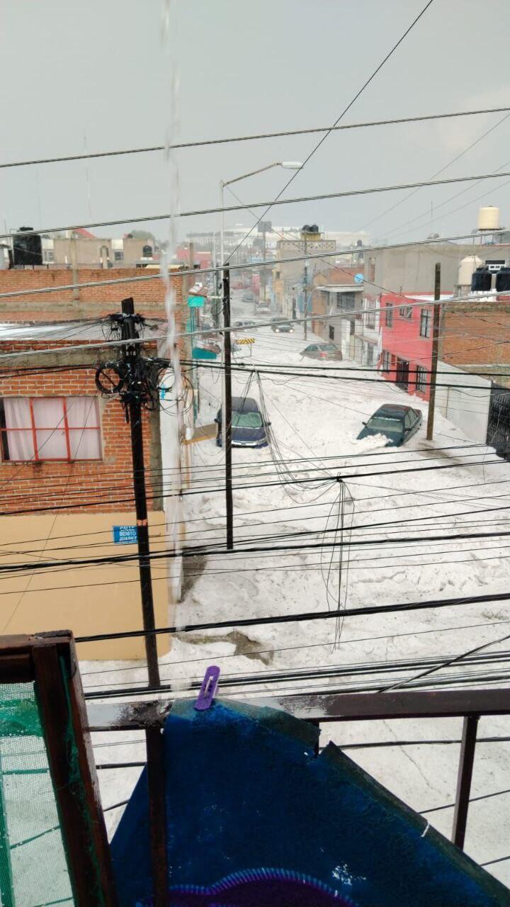 В Мексике началось «снежное» наводнение, есть перебои с электричеством