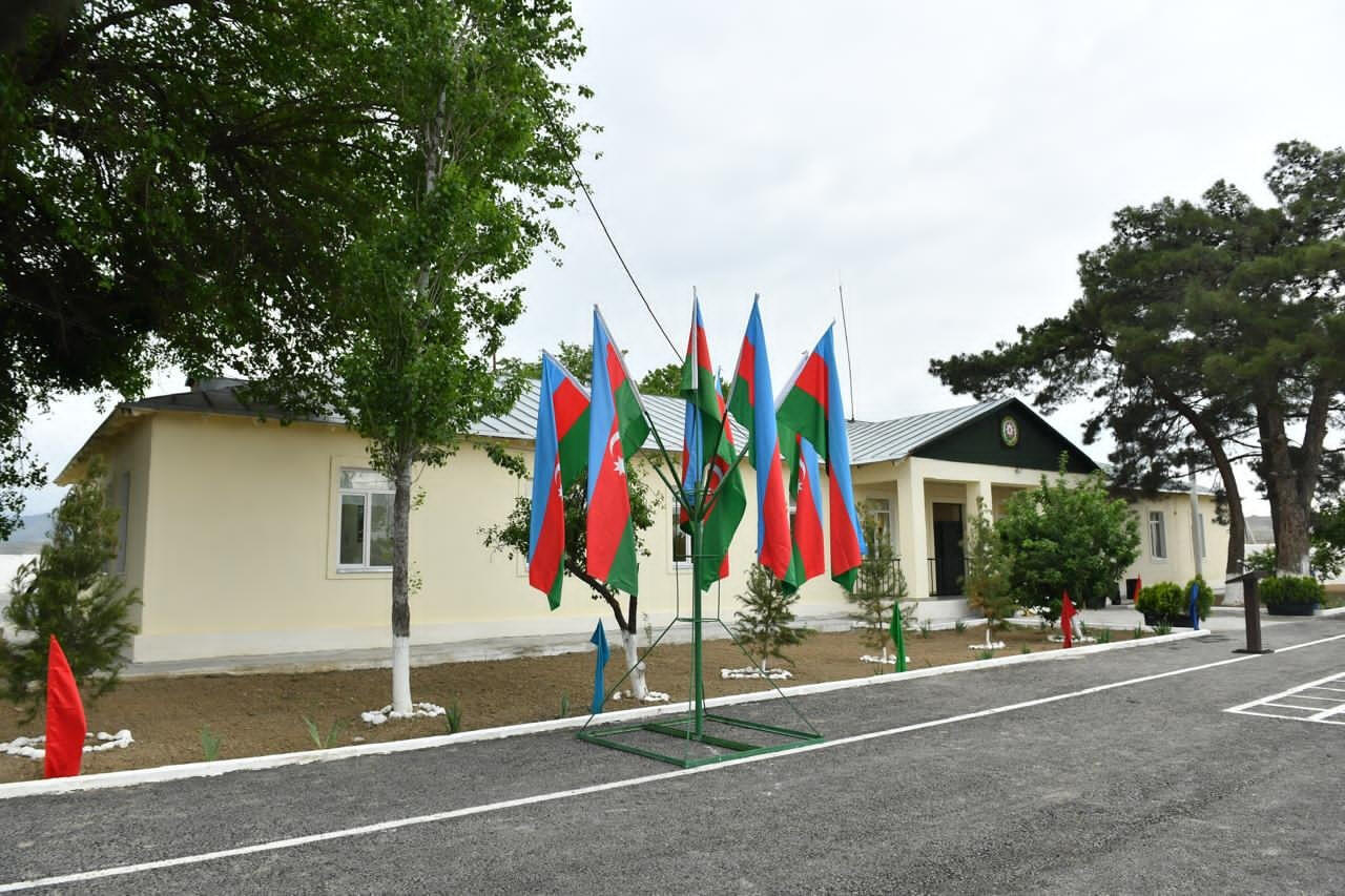 Пограничная застава "Алыкейханлы" сдана в пользование после капремонта