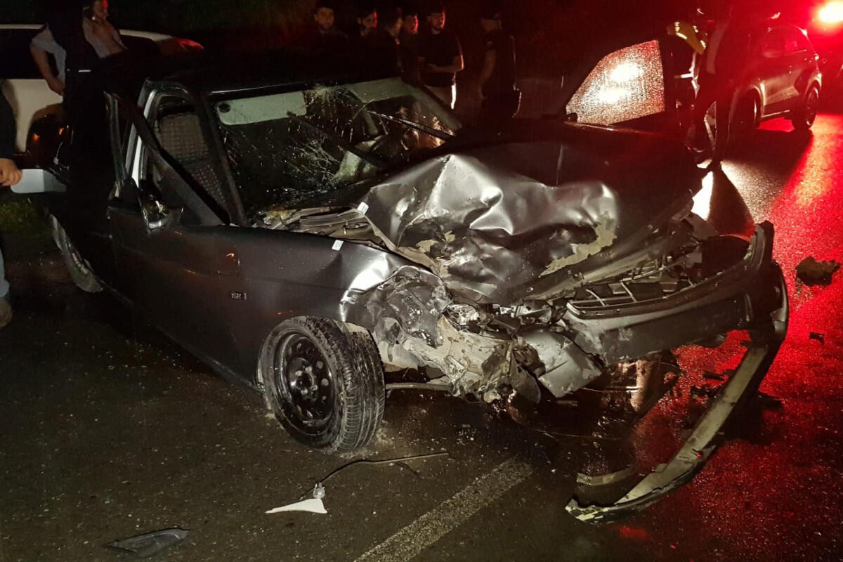 В Гёйчае столкнулись два автомобиля, есть пострадавшие