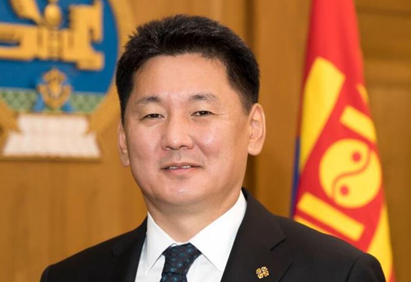 Президент Монголии Ухнаагийн Хурэлсух поздравил Президента Ильхама Алиева