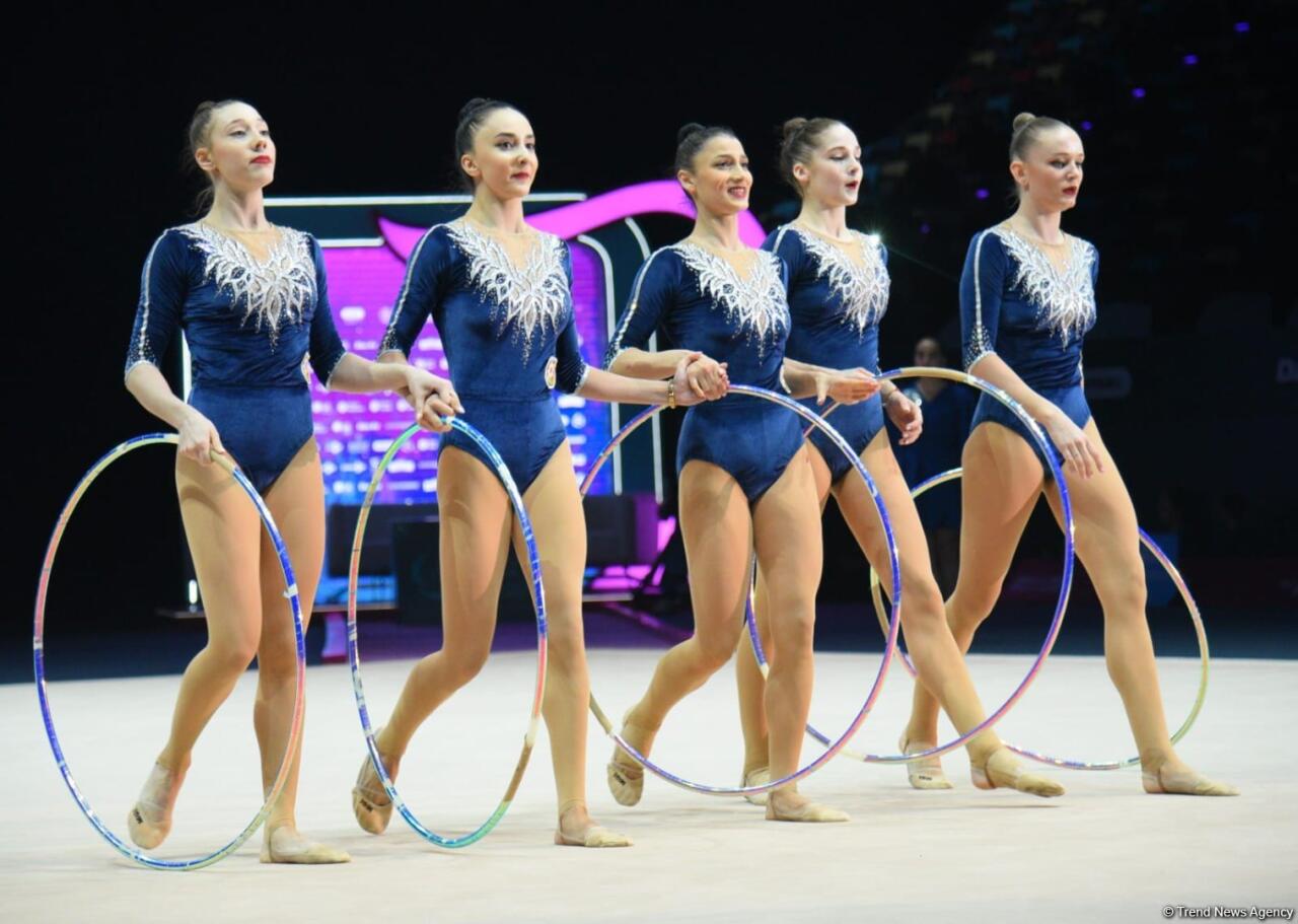 Команда Азербайджана в групповых упражнениях вышла в финалы ЧЕ по художественной гимнастике