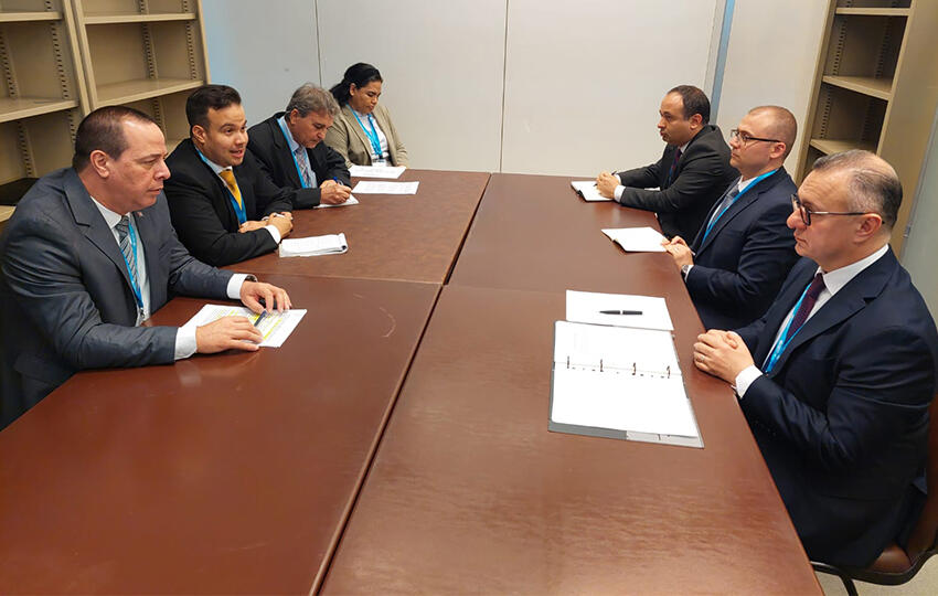 Теймур Мусаев провел встречи в рамках 77-й сессии Всемирной ассамблеи здравоохранения