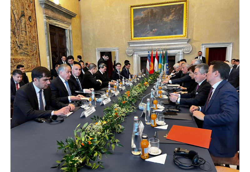 Главы МИД Центральной Азии обсудили сотрудничество с Италией