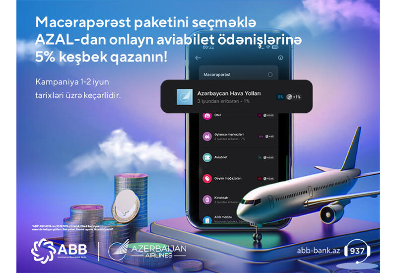 ABB-dən Mülki Aviasiya Gününə özəl kampaniya!