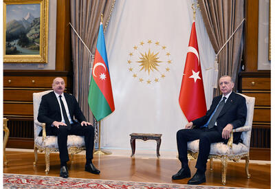 В Анкаре состоялась встреча Президента Ильхама Алиева и Президента Реджепа Тайипа Эрдогана один на один - ФОТО - ВИДЕО