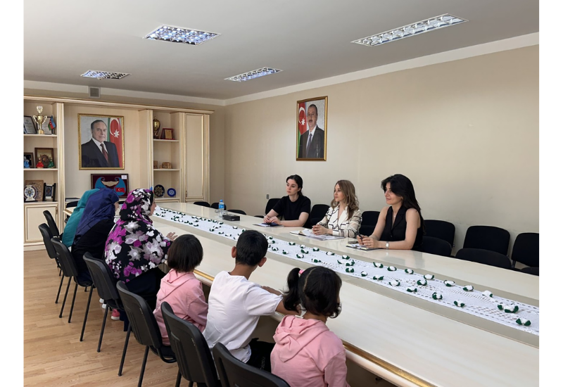 Представители омбудсмена встретились с репатриированными из Сирии азербайджанцами