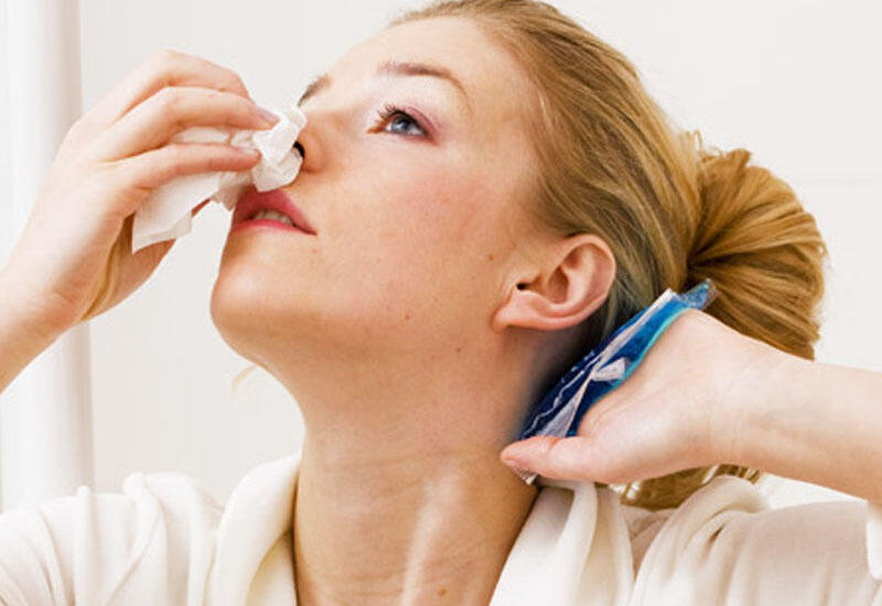 Don't do these things when you have a nosebleed