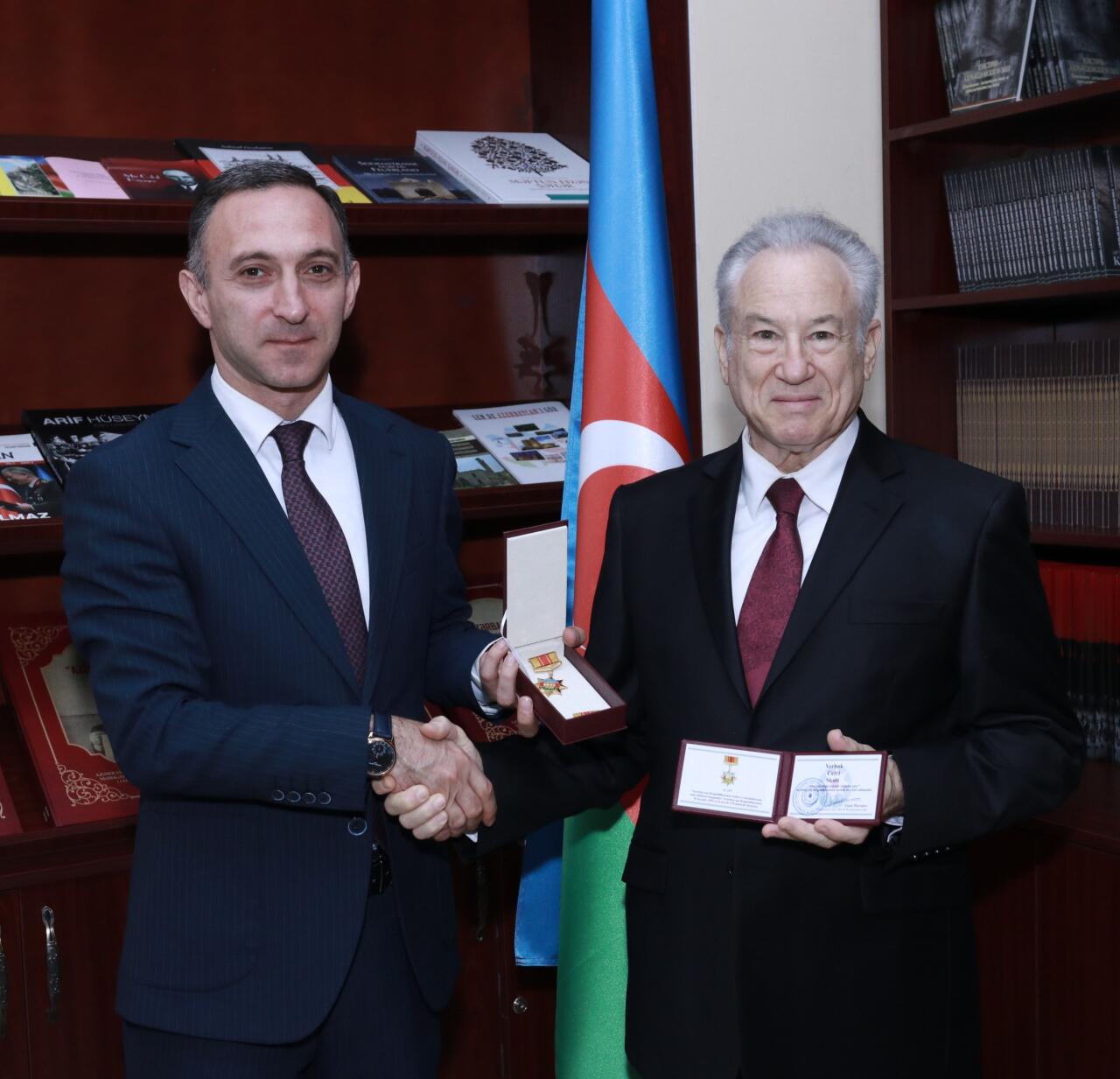 ABŞ-də yaşayan diaspor fəallarına medallar təqdim olunub