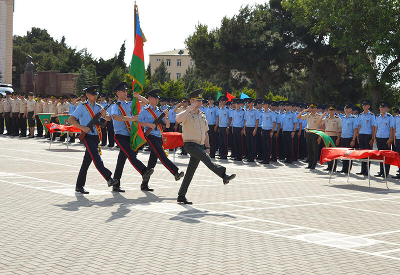 Состоялась церемония выпуска курсантов Военного лицея имени Джамшида Нахчыванского