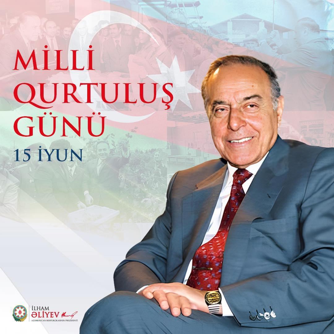 Prezident İlham Əliyev Milli Qurtuluş Günü münasibətilə paylaşım edib