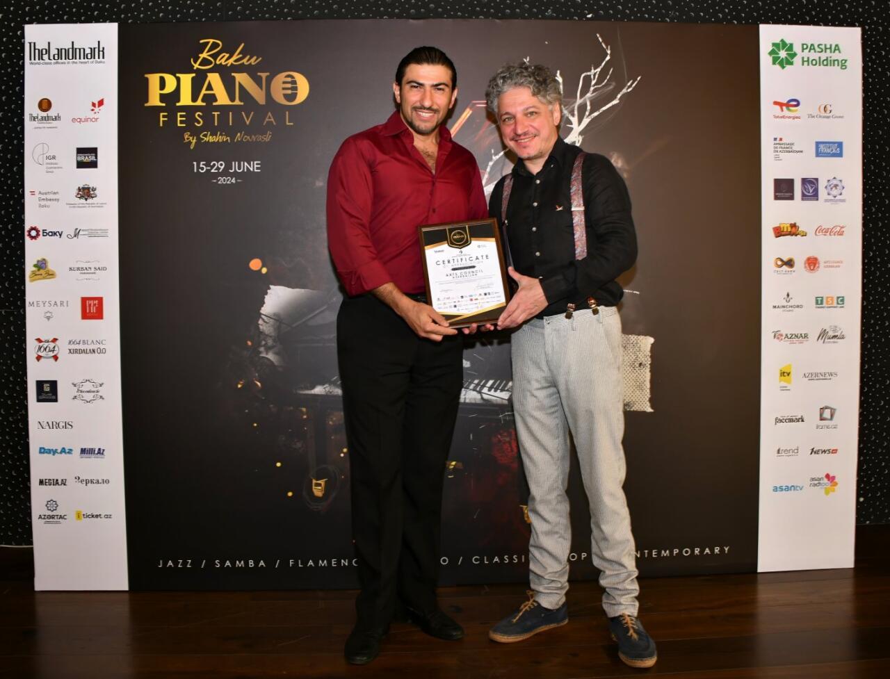 Шаин Новрасли и представители дипмиссий рассказали о третьем международном Baku Piano Festival