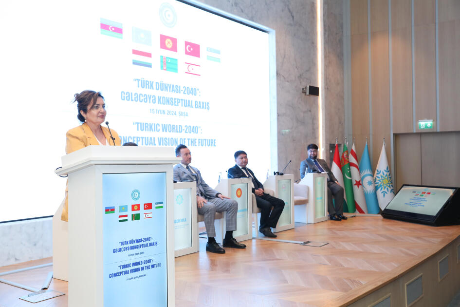 Şuşada “Türk dünyası-2040: gələcəyə konseptual baxış” mövzusunda panel sessiya təşkil olunub