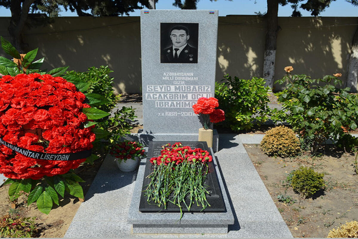 Почтена память Национального героя Азербайджана Мубариза Ибрагимова