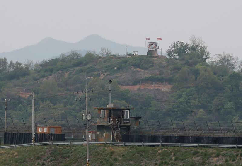 Военные КНДР снова нарушили границу с Южной Кореей