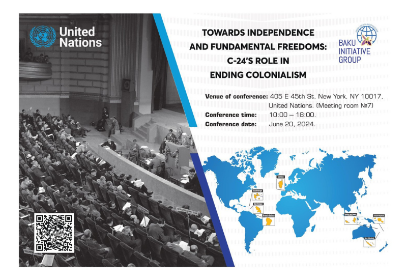 В штаб-квартире ООН пройдет конференция Бакинской инициативной группы