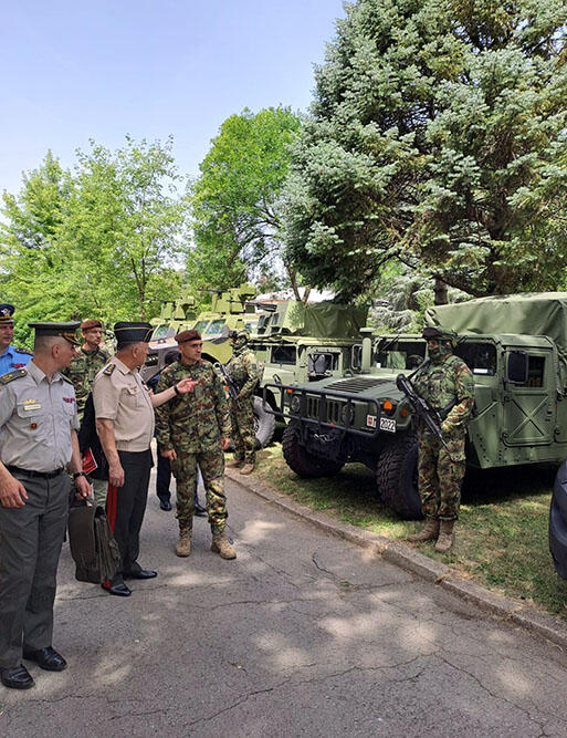 Керим Велиев посетил завод боевых систем в Сербии