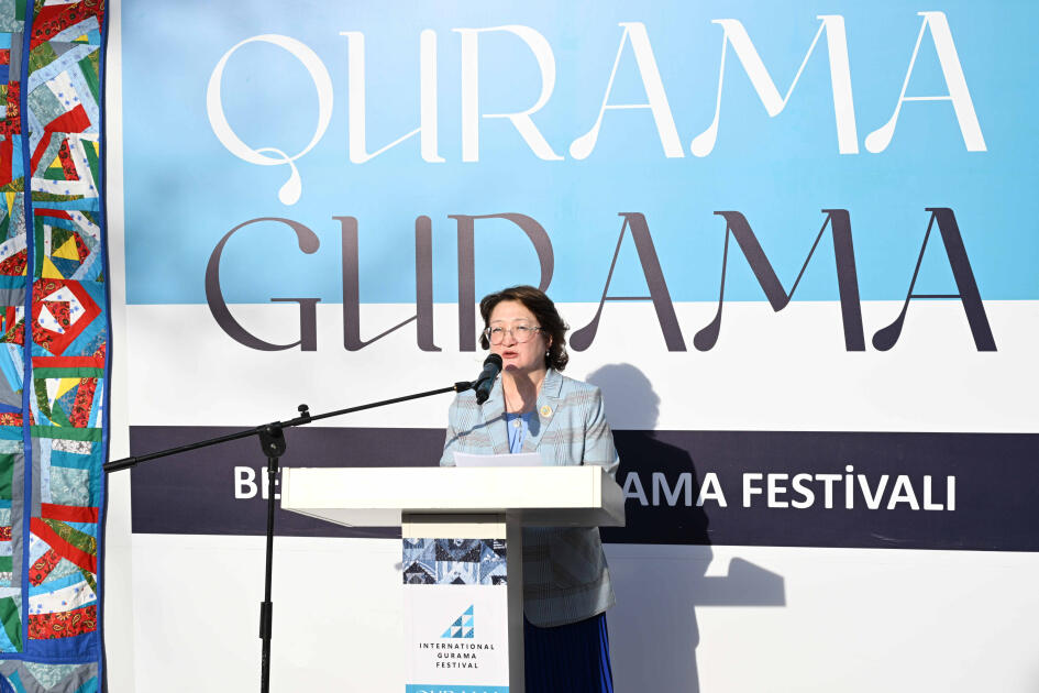 Azərbaycanda ilk dəfə keçirilən Beynəlxalq Qurama Festivalının açılış mərasimi olub