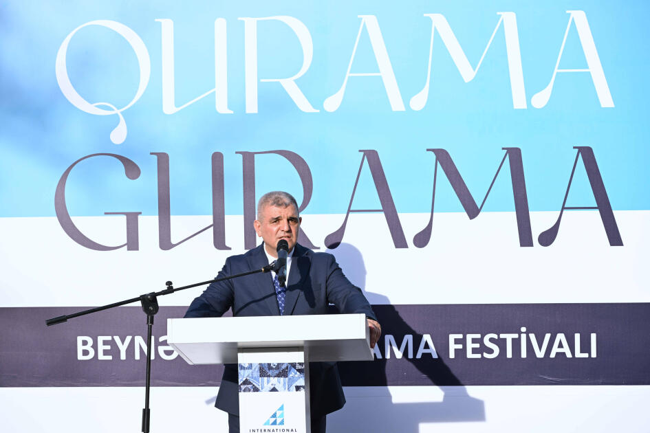 Azərbaycanda ilk dəfə keçirilən Beynəlxalq Qurama Festivalının açılış mərasimi olub