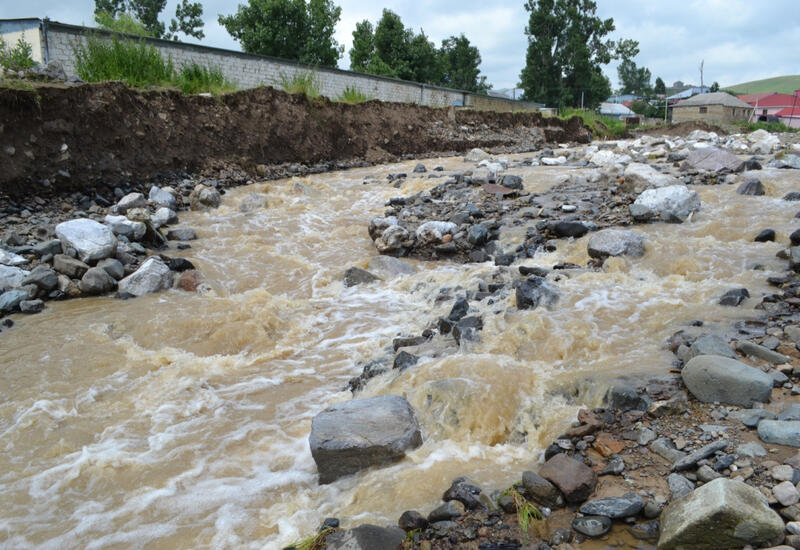 В некоторых реках Азербайджана повысился уровень воды