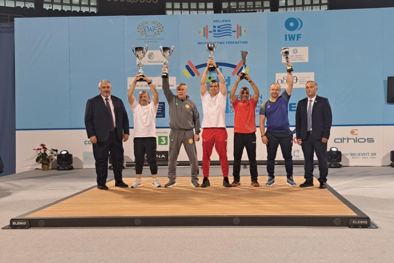 Millimiz Avropa birinciliyində 18 medal qazanıb