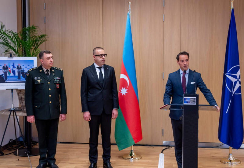 В Брюсселе состоялся официальный прием, посвященный 30-летию партнерства Азербайджан-НАТО