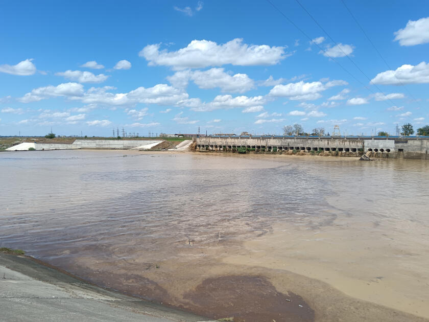 В реке Араз наблюдается повышение уровня воды
