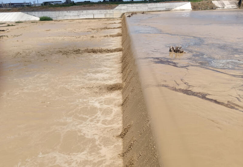 В реке Араз наблюдается повышение уровня воды