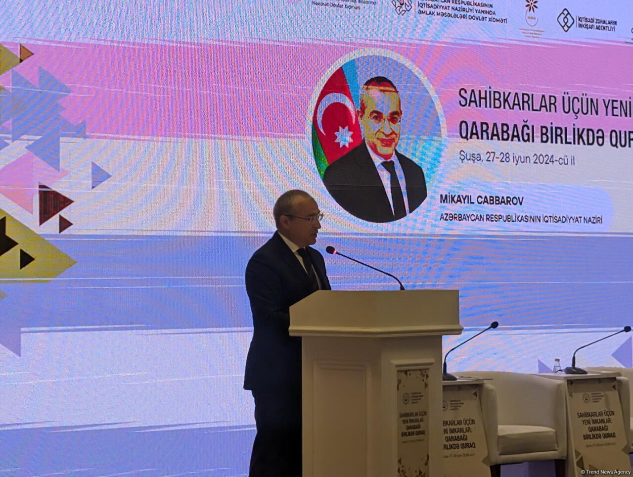 В Шуше состоялось мероприятие "Новые возможности для предпринимателей: возродим Карабах вместе"