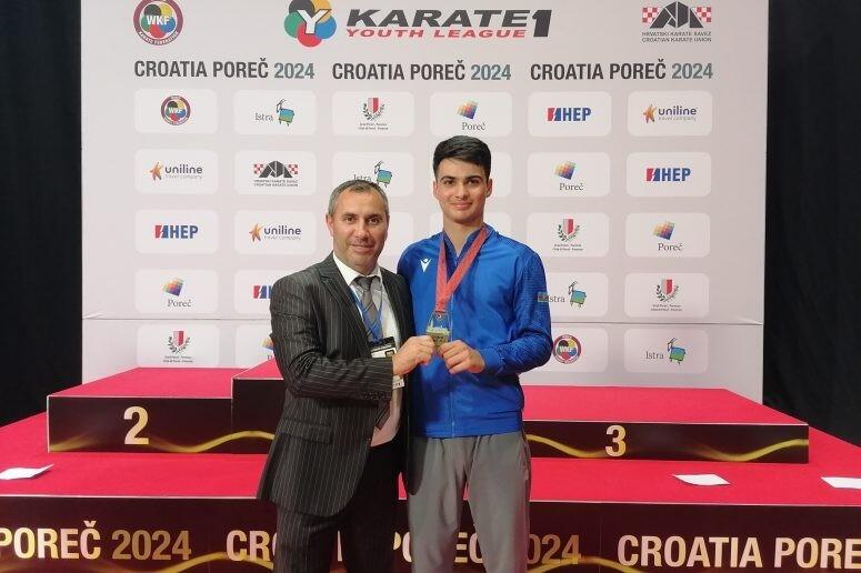 Азербайджанский каратист стал чемпионом в Хорватии